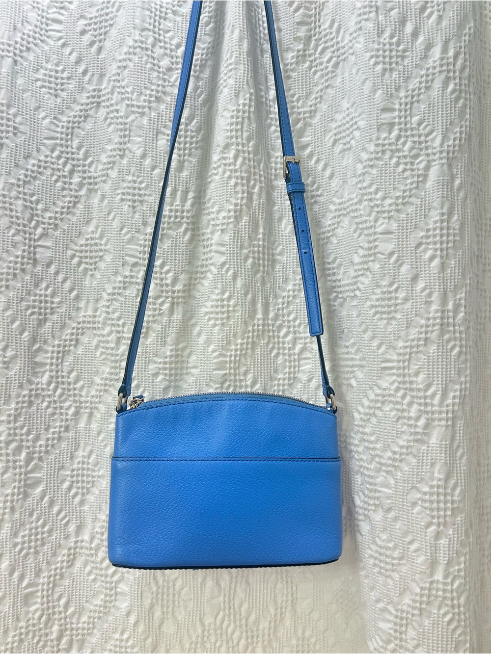 Kate Spade New York Blue Leather Crossbody Bag - Picture 6 of 8